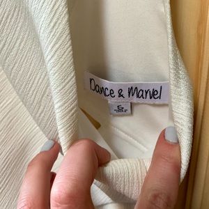 Dance & Marvel white dress!